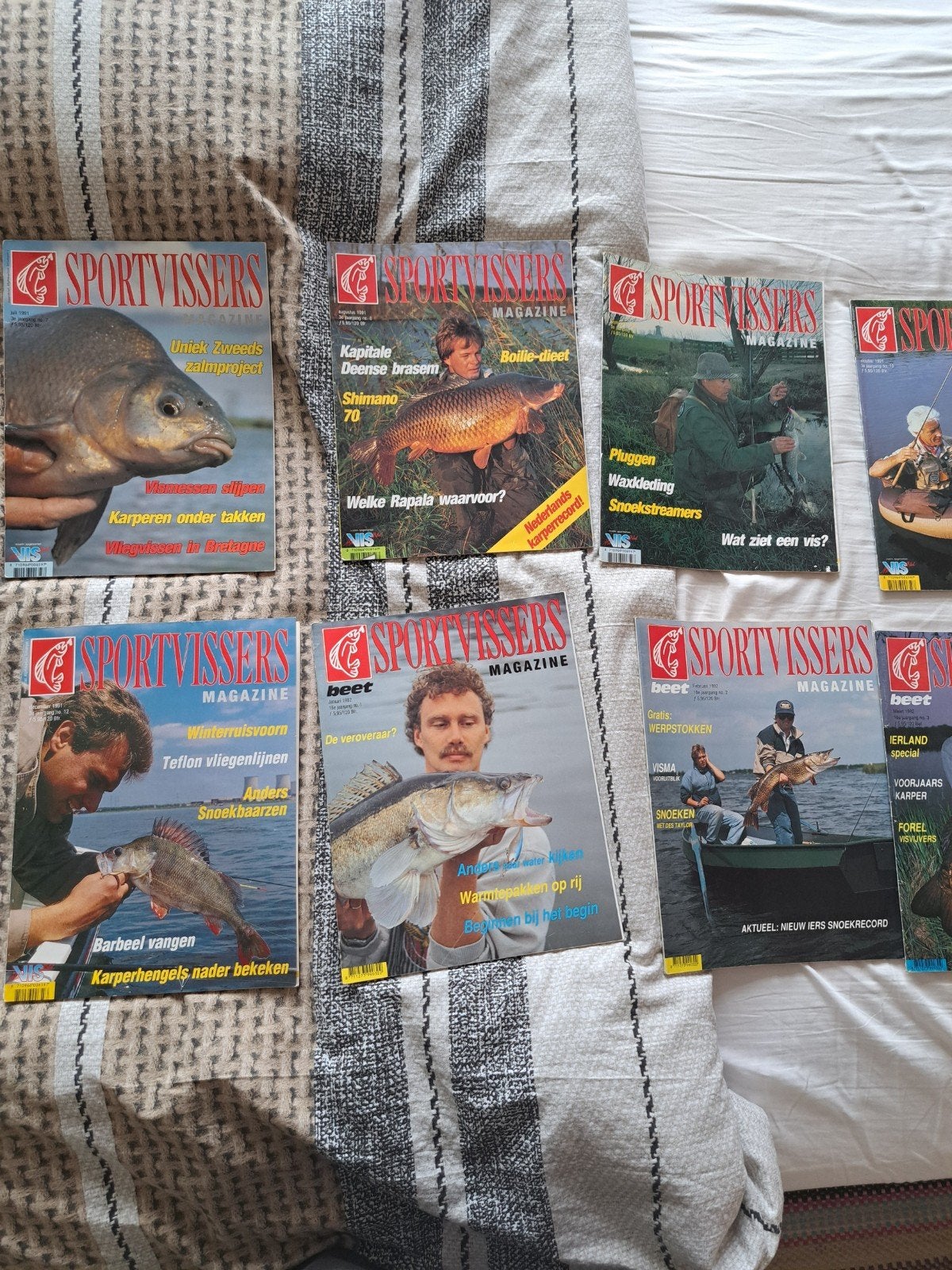 Sportvissers bladen, Ophalen of Verzenden, Zo goed als nieuw, Boek of Tijdschrift
