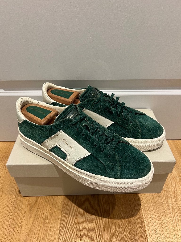 Santoni DBS Sneakers | UK 9.5 | (367), Kleding | Heren, Schoenen, Bruin, Verzenden, Santoni, Sneakers of Gympen