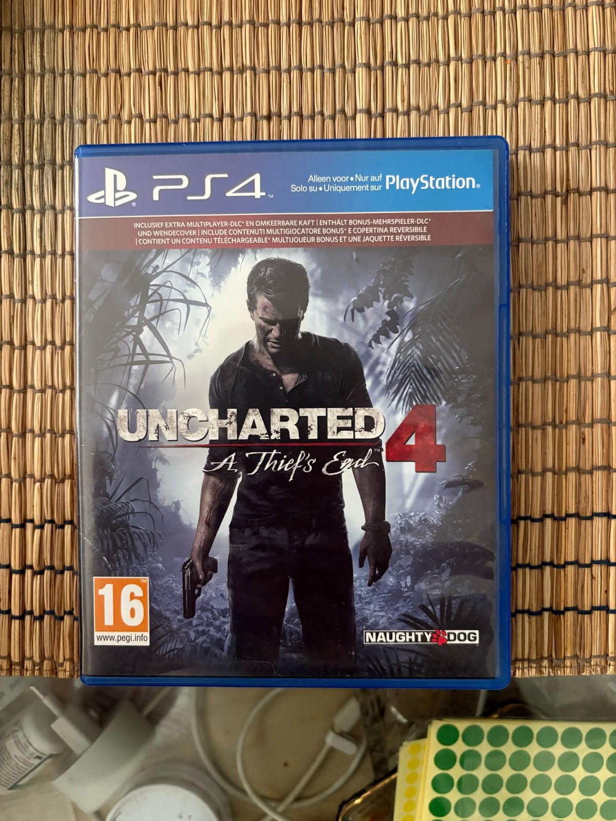 Uncharted 4: A Thief's End (PS4) - Actie/Avontuur, Online, 1 speler, Zo goed als nieuw, Vanaf 16 jaar