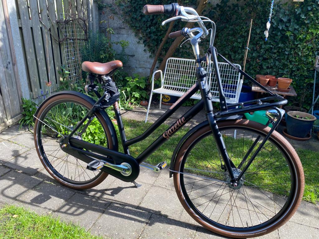 Gazelle miss grace dames fiets. Zwart 28 inch frame maat 59, Fietsen en Brommers, Fietsen | Dames | Damesfietsen, Ophalen, Versnellingen