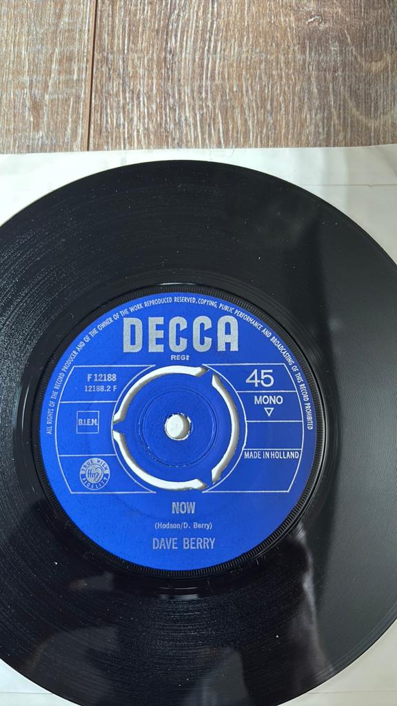 Dave Berry - This Strange Effect / Now (Vinyl Single), Gebruikt, Originele persing, 7 inch, Single