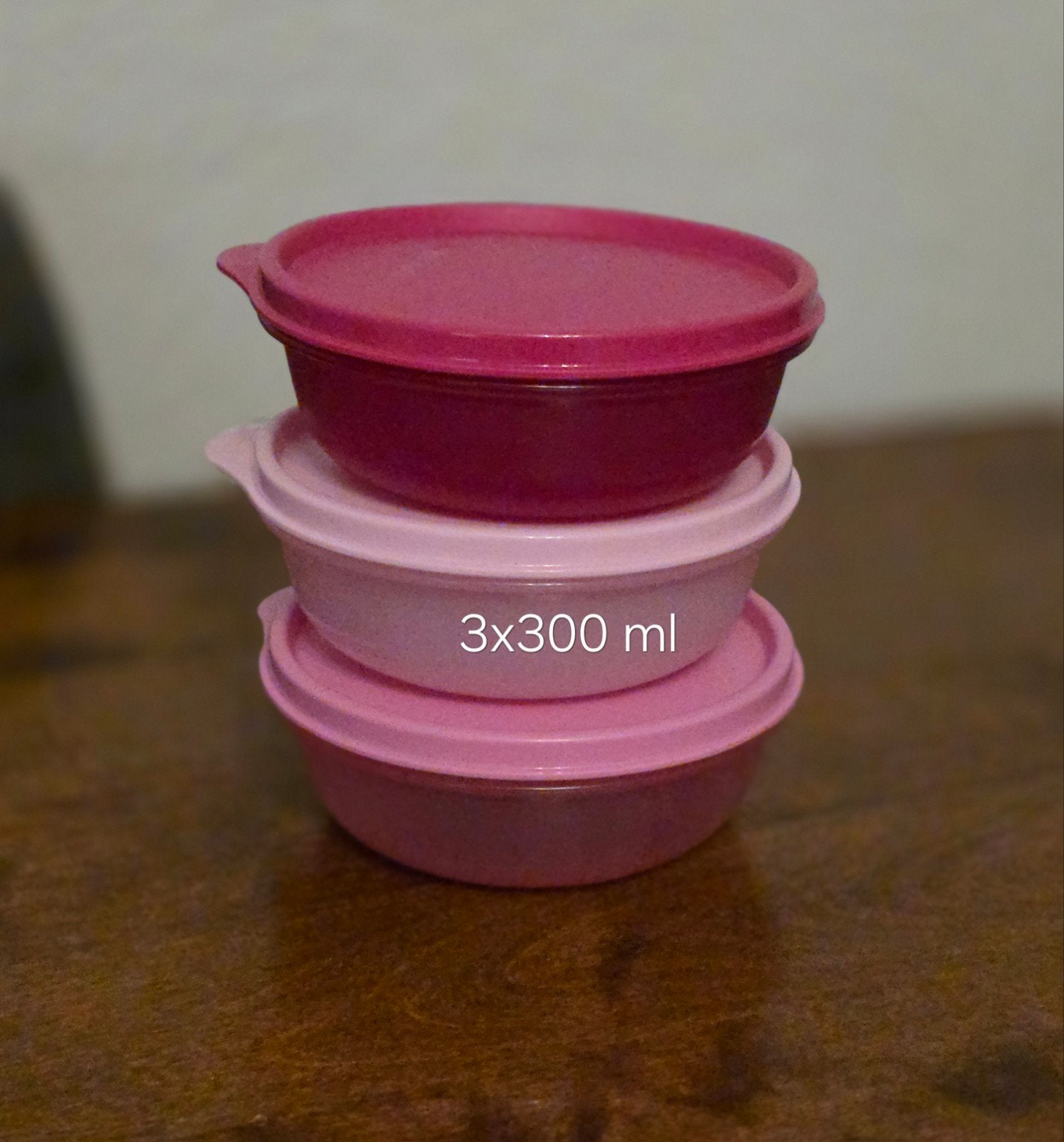 Tupperware Ruimte Schaaltjes 300 ml - Set van 3, Schaal, Met deksel, Nieuw, Ophalen of Verzenden