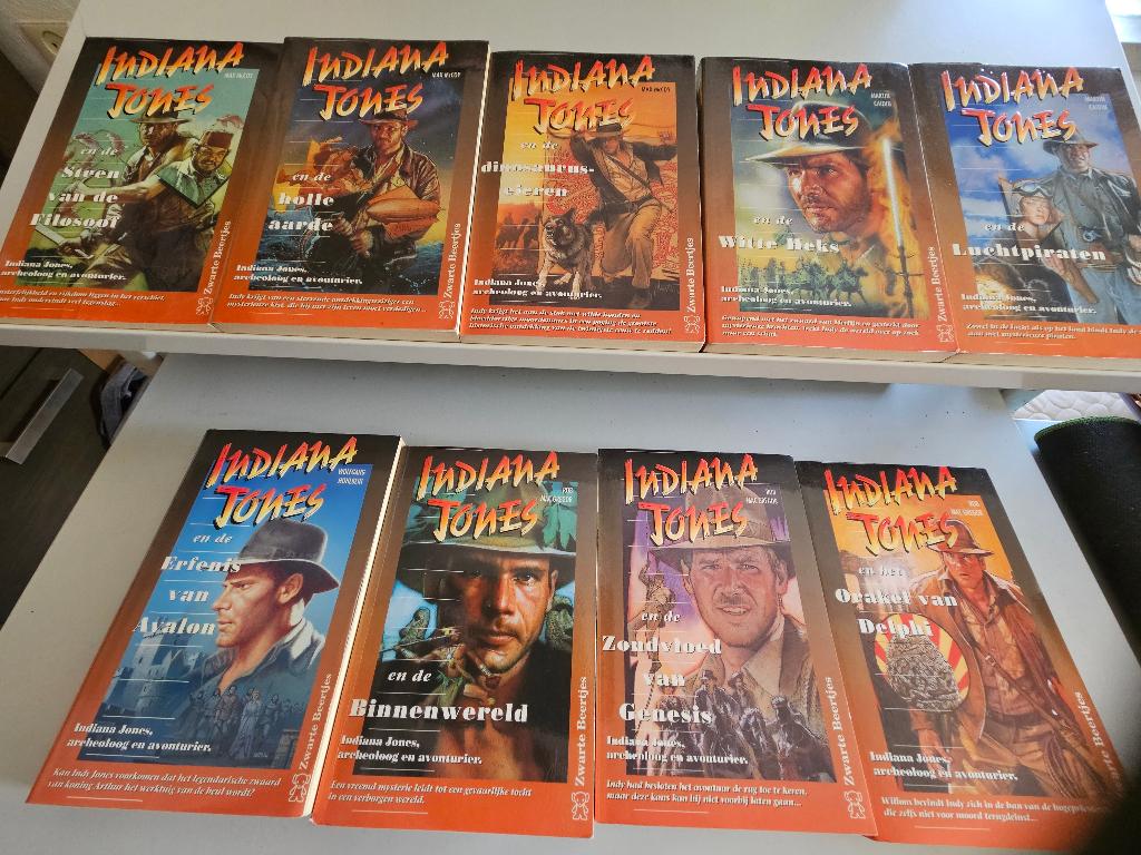 Indiana Jones, Boeken, Avontuur en Actie, Ophalen of Verzenden, Gelezen