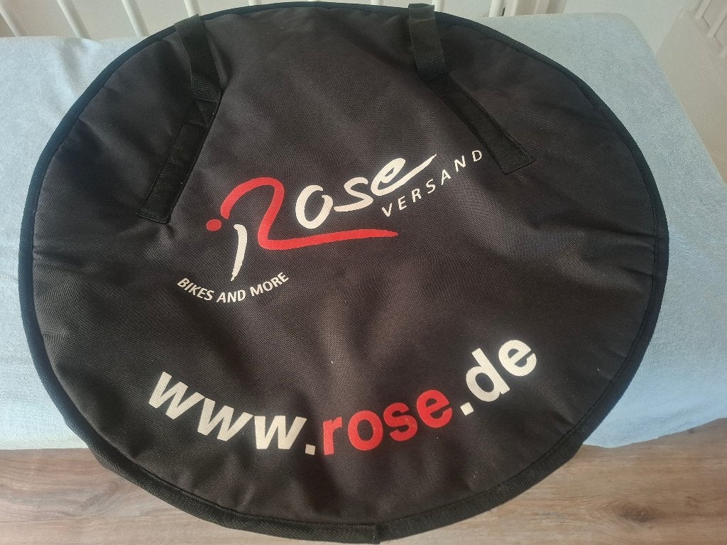 Wieltas racefiets, Ophalen, Gebruikt