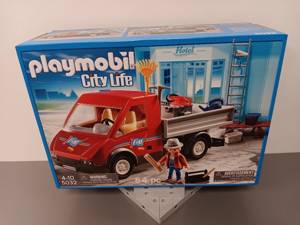 Playmobil 5032 Bouw Klus wagen [NIEUW dichte doos] 17,50, Verzenden, Nieuw, Complete set