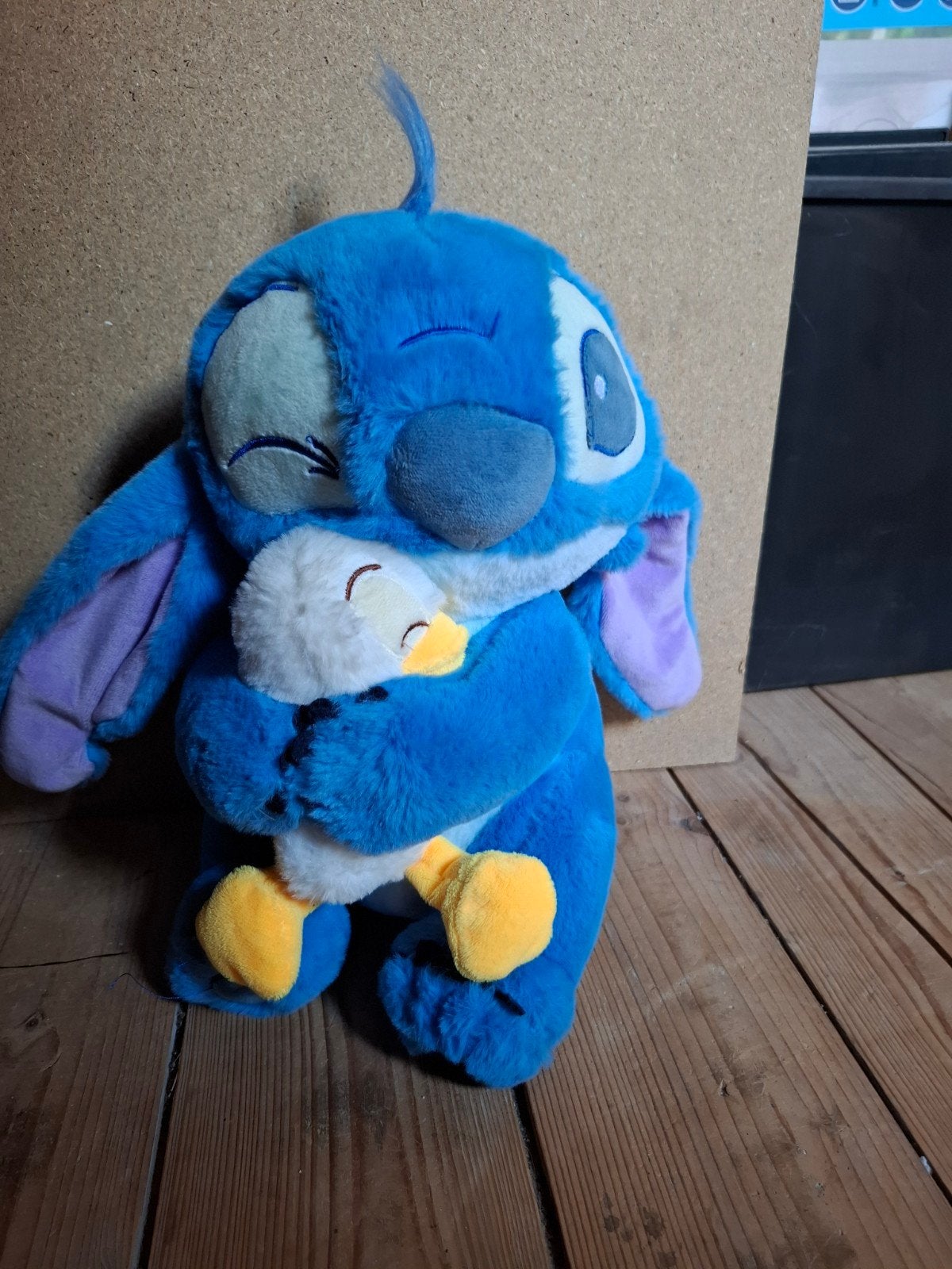Disney Stitch knuffels en Max de hond van Prins Eric, Ophalen of Verzenden, Overige figuren, Knuffel