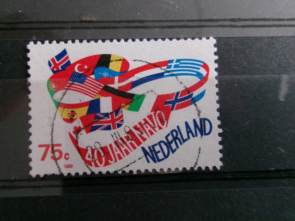 1989 - 40 jaar navo (820a), Postzegels en Munten, Ophalen of Verzenden, Gestempeld