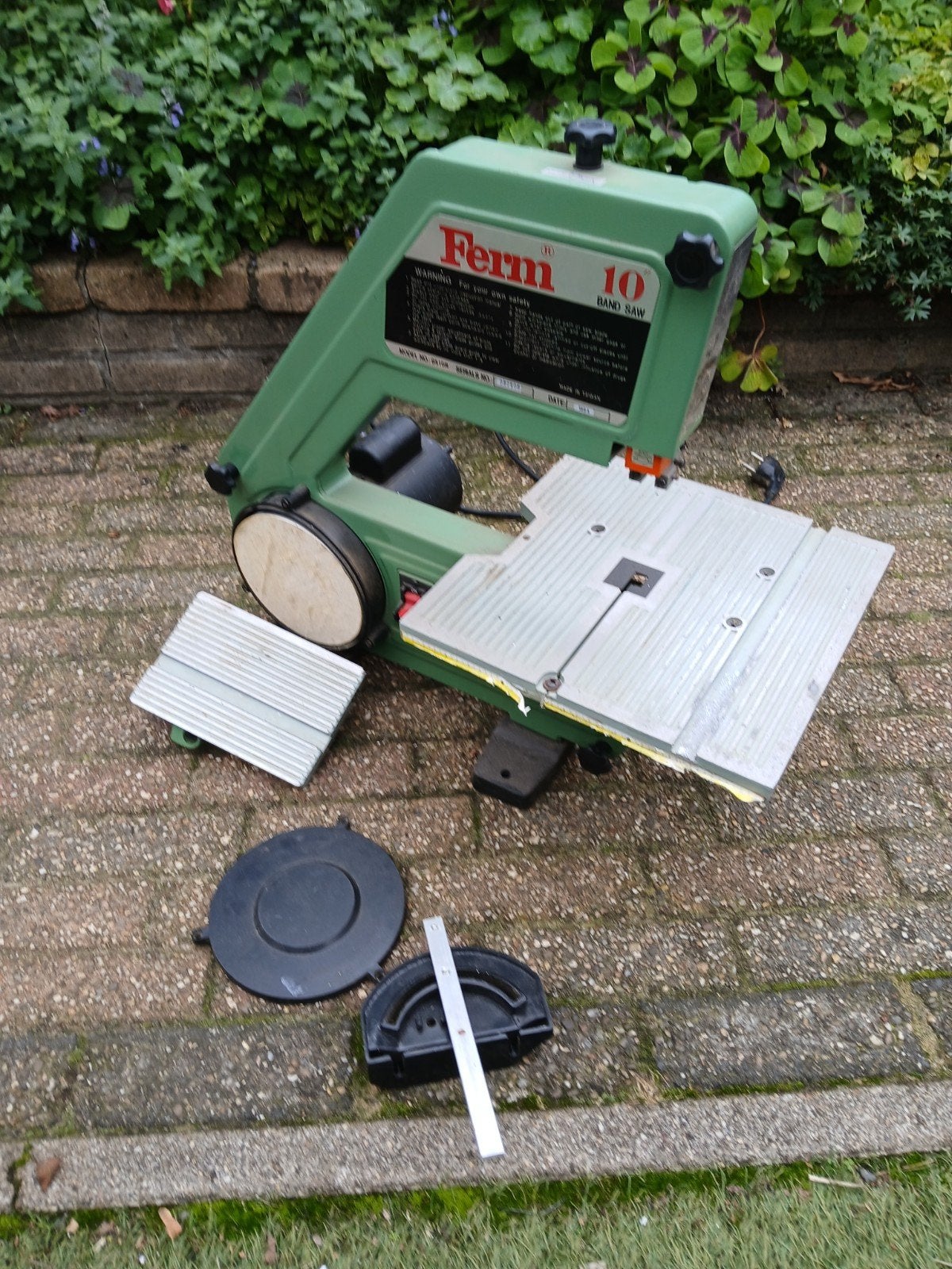 lintzaagmachine bandzaagmachine hout Ferm 10bandsaw, Ophalen, DeWalt, Ferm, Zo goed als nieuw, 30 tot 70 mm