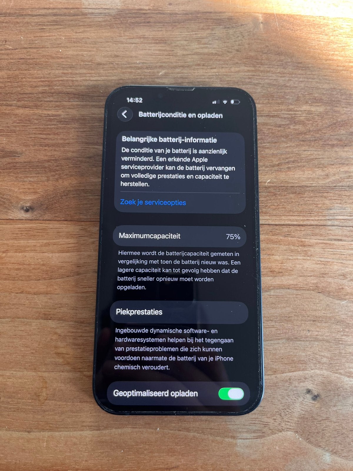 Iphone 13 | batterijconditie 75%, Ophalen, 128 GB, Zwart, IPhone 13