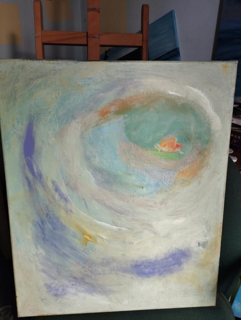 Mooi schilderij, afm ca 50x60 cm, Ophalen of Verzenden
