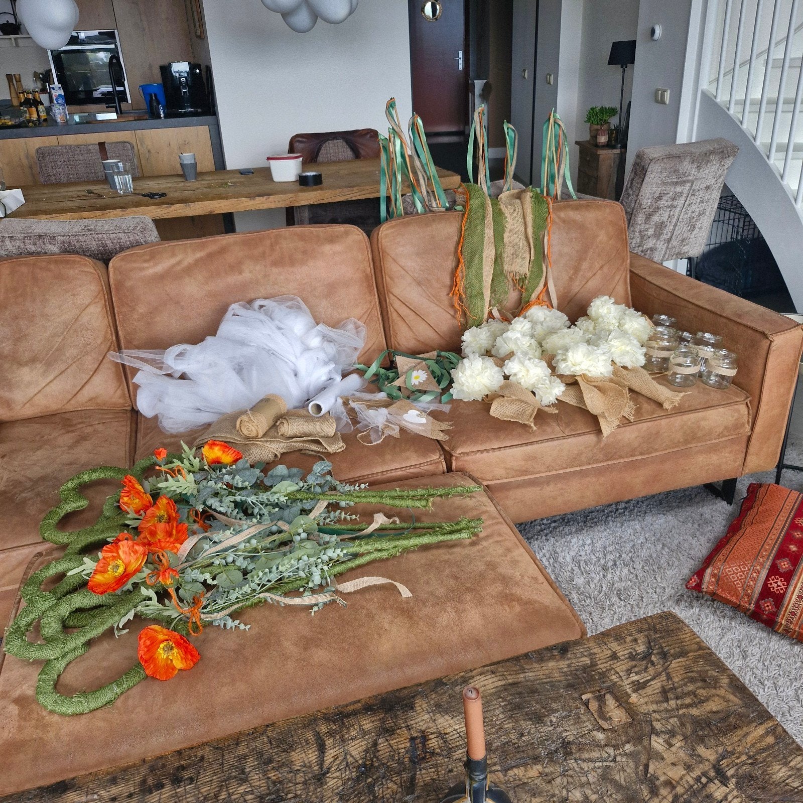 Diverse decoratie voor bruiloft of feest., Ophalen, Zo goed als nieuw, Versiering, Geboorte of Huwelijk