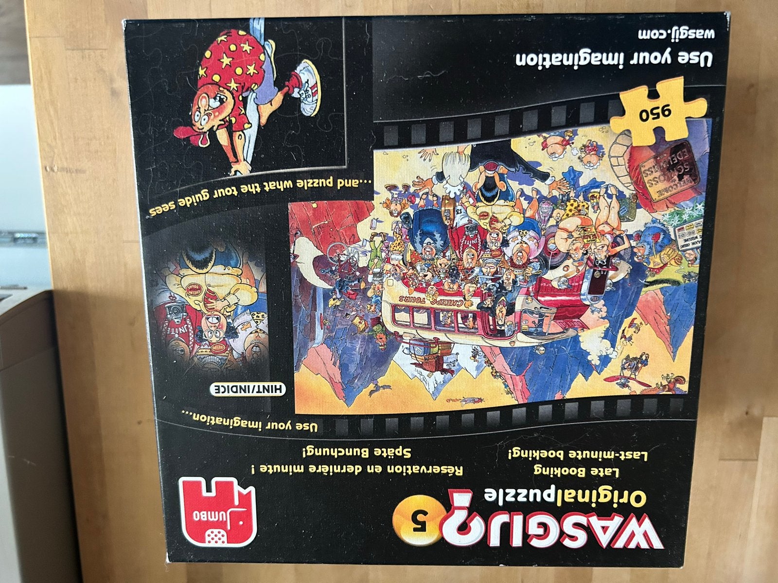 Wasgij Original 5: Last-minute boeking! 950 stukjes, Ophalen, 500 t/m 1500 stukjes, Gebruikt, Legpuzzel