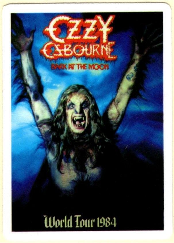 Ozzy Osbourne sticker #8, Verzamelen, Verzenden, Nieuw, Foto of Kaart
