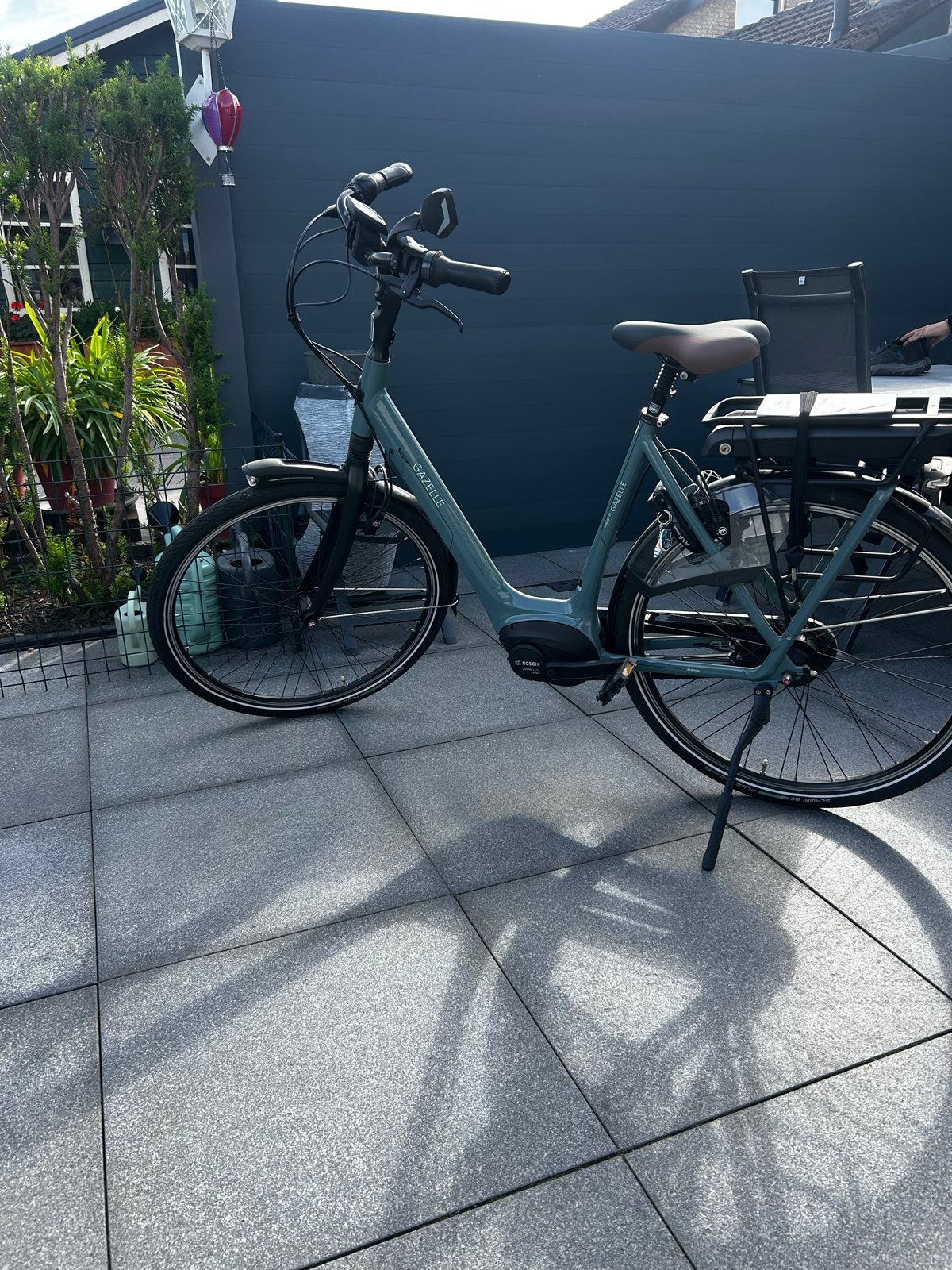 Gazelle elektrische fiets met Bosch PowerPack 400, Fietsen en Brommers, Ophalen, Zo goed als nieuw, 51 tot 55 cm, 50 km per accu of meer
