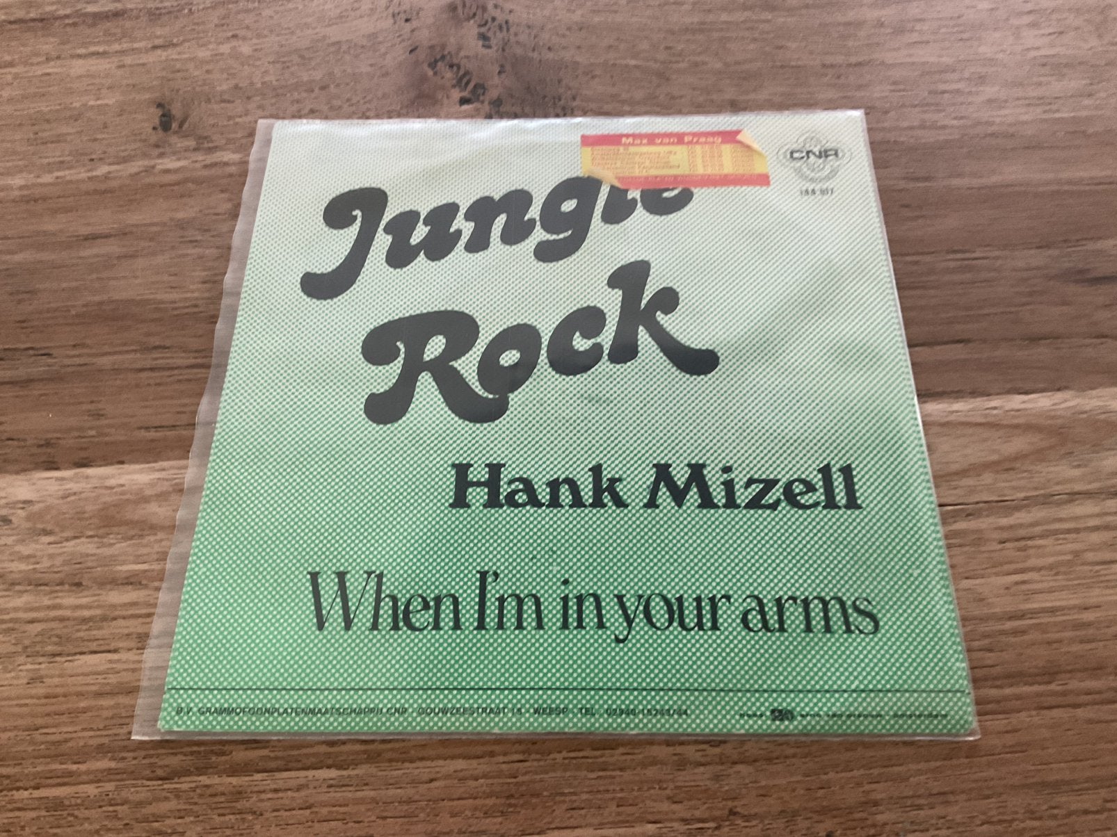 Hank Mizell, Jungle rock, Ophalen of Verzenden, 7 inch, Pop