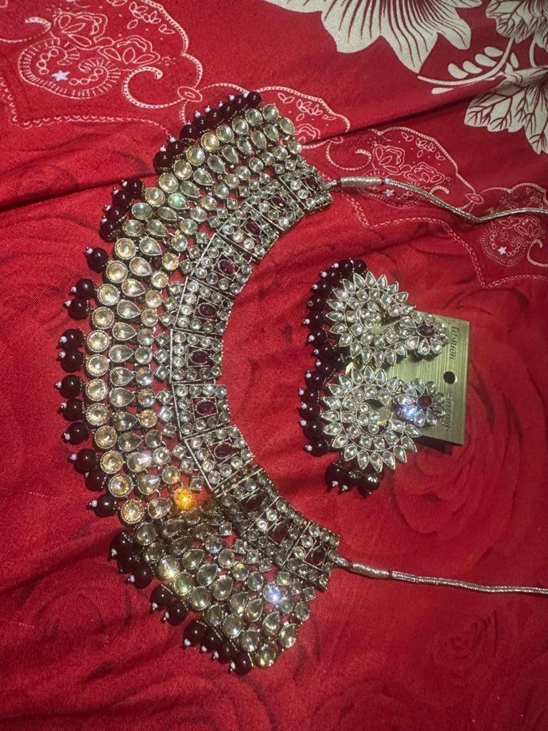 Indian jewellery set, Ophalen of Verzenden, Nieuw, Overige materialen