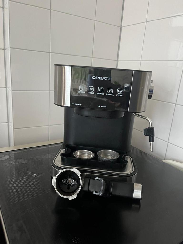 Create Koffiemachine, Witgoed en Apparatuur, Koffiezetapparaten, Zo goed als nieuw, Koffiemachine, Ophalen of Verzenden