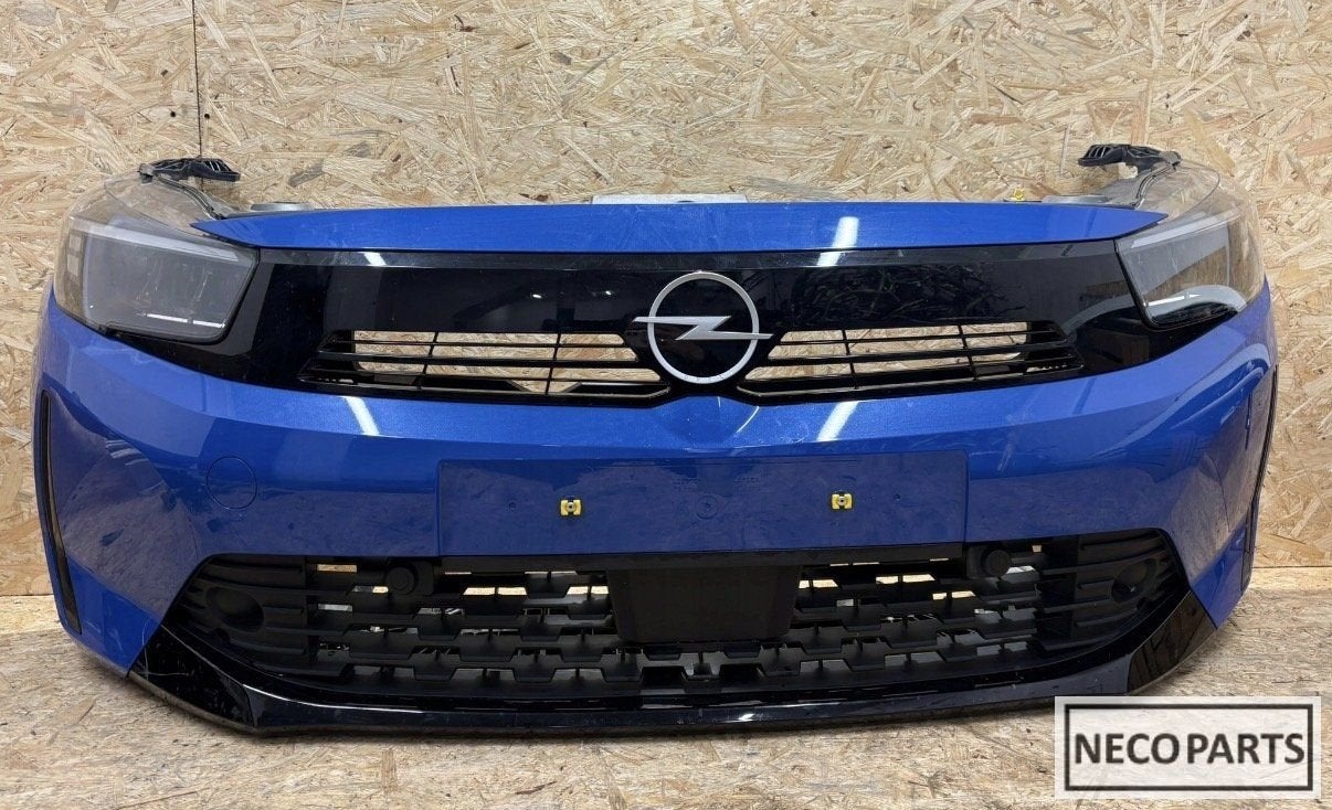 OPEL CORSA F FACELIFT VOORKOP BUMPER LED SCHERM MOTORKAP, Gebruikt, -, -, Opel