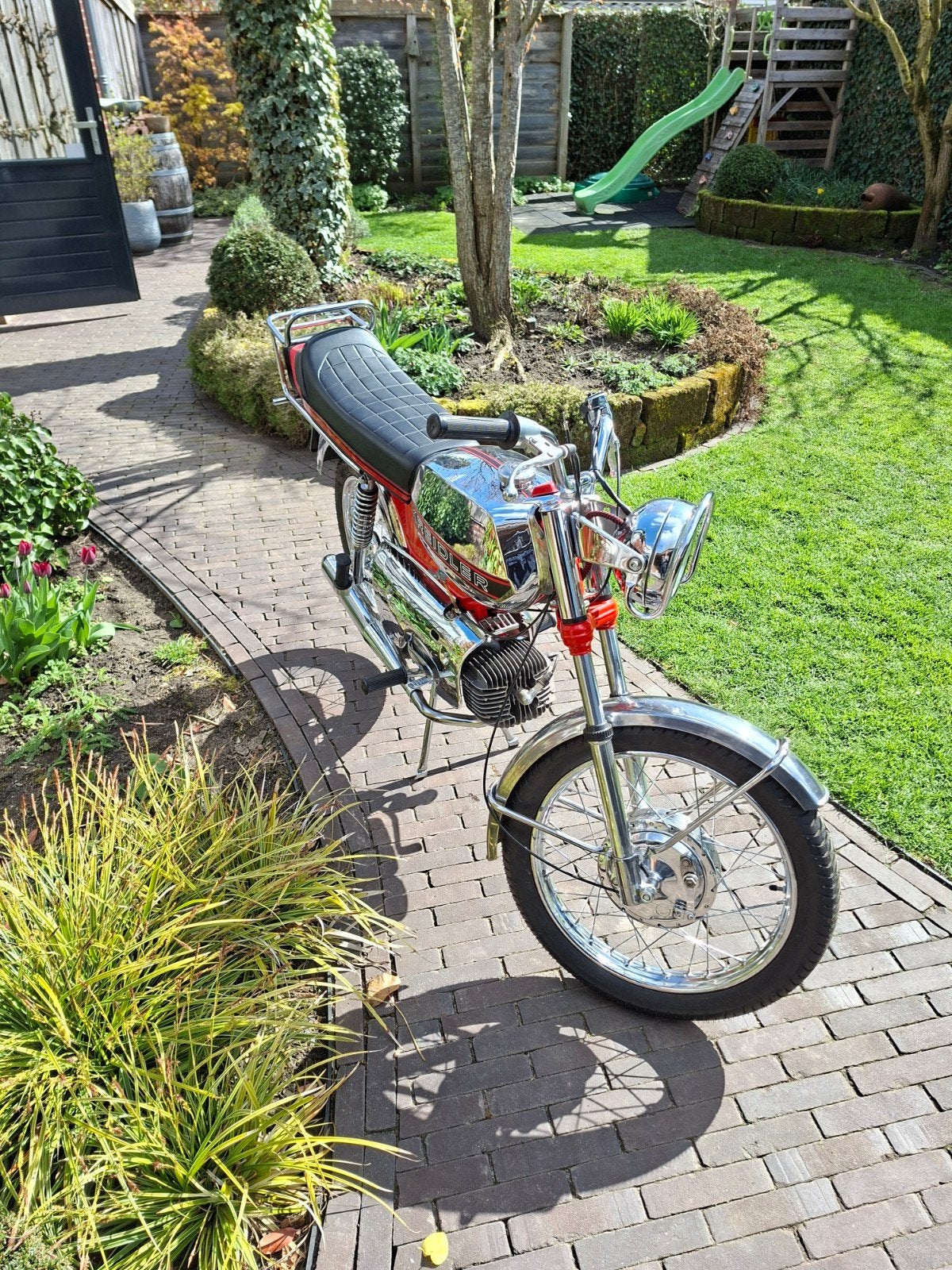 kreidler floret, Ophalen