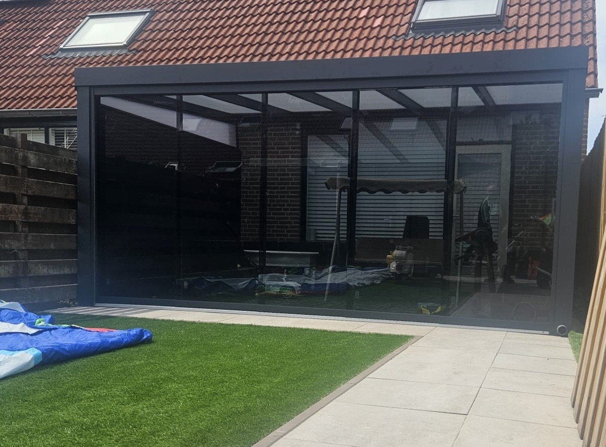 " ACTIE VERANDA'S "GRATIS MONTAGE! Vanaf €2250,-, Tuin en Terras, Overkappingen, Ophalen of Verzenden, Nieuw, Veranda