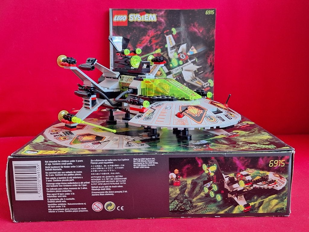 UFO van lego + kleine ruimtesets, Verzenden, Lego, Inclusief instructies, Zo goed als nieuw