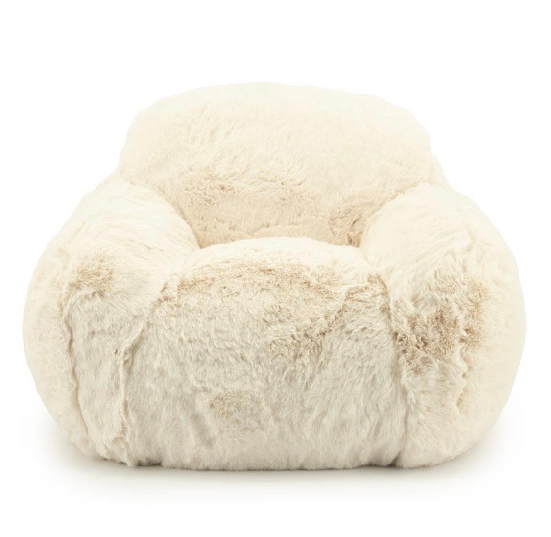 Zachte en comfortabele kinderfauteuil - By-Boo Hug Fluffy, 75 tot 100 cm, Ophalen of Verzenden, Zo goed als nieuw, Stof