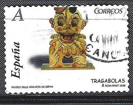 Sp 283 - 2008 - Spanje/Speelgoed, Verzenden, Gestempeld