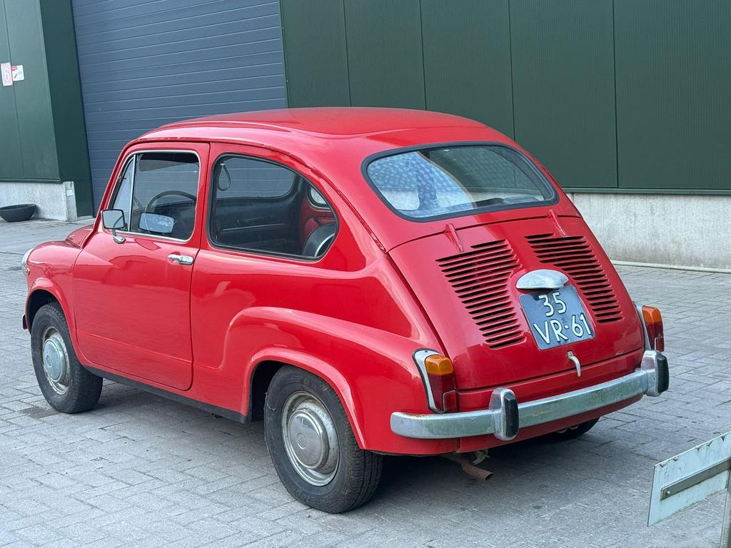 Zastava 750 0.8 S 1978 Rood fiat 600, foto 12