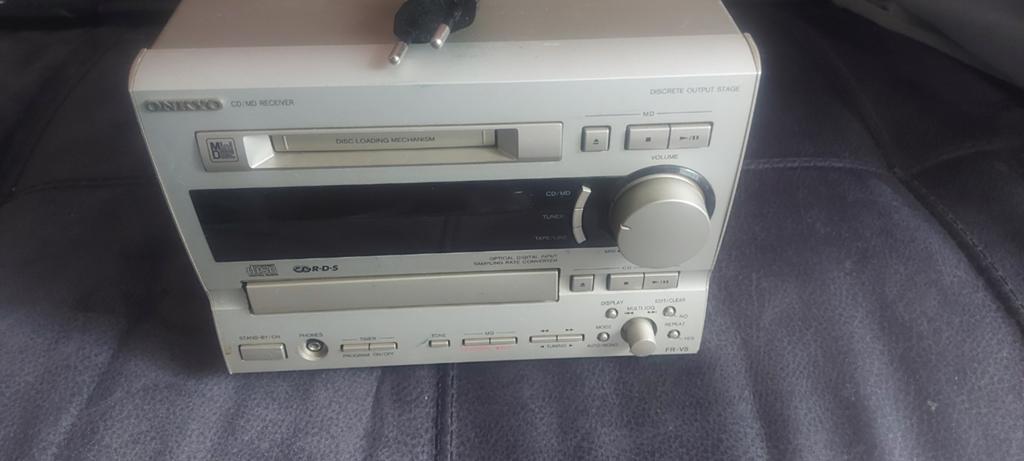 Onkyo FR-V5 CD/MD Receiver, Overige merken, Gebruikt, Ophalen of Verzenden, Microset