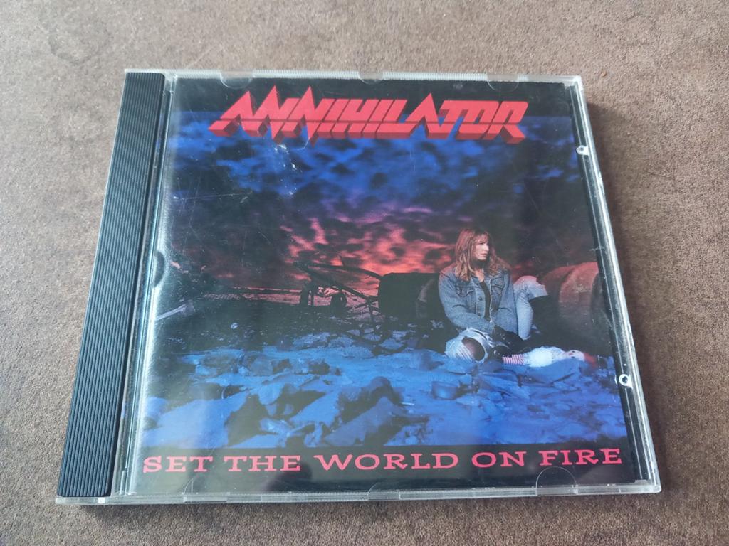 Annihilator - Set the World on Fire CD, Cd's en Dvd's, Ophalen of Verzenden, Gebruikt