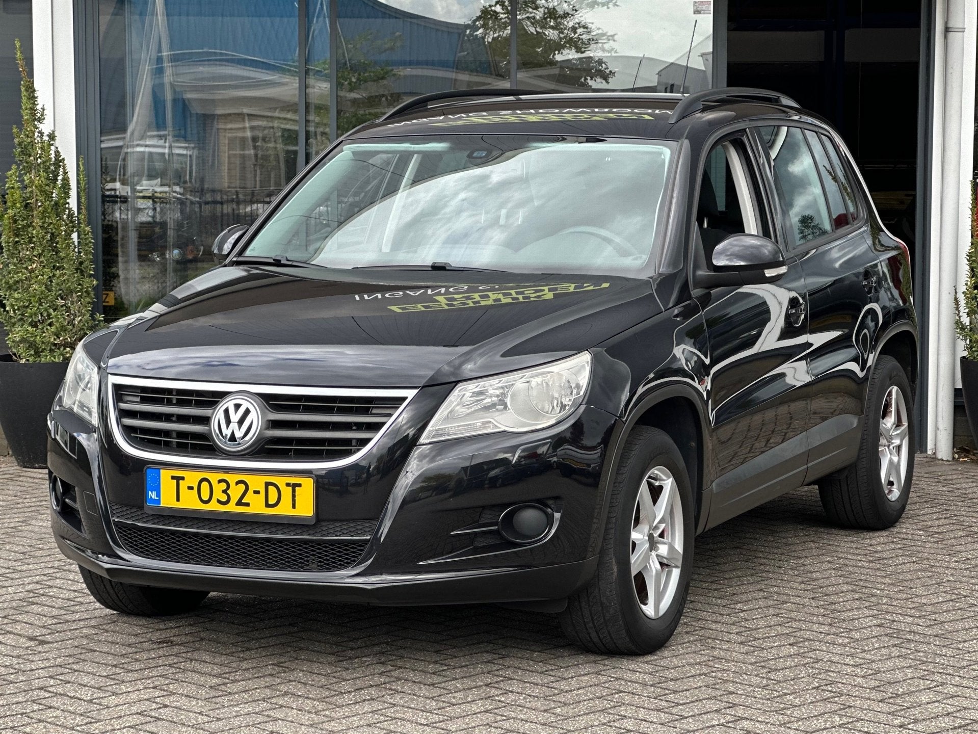 Volkswagen Tiguan 1.4 TSI Trend&Fun 4Motion / Carplay, Auto's, Volkswagen, Gebruikt, 4 cilinders, Zwart, Bedrijf