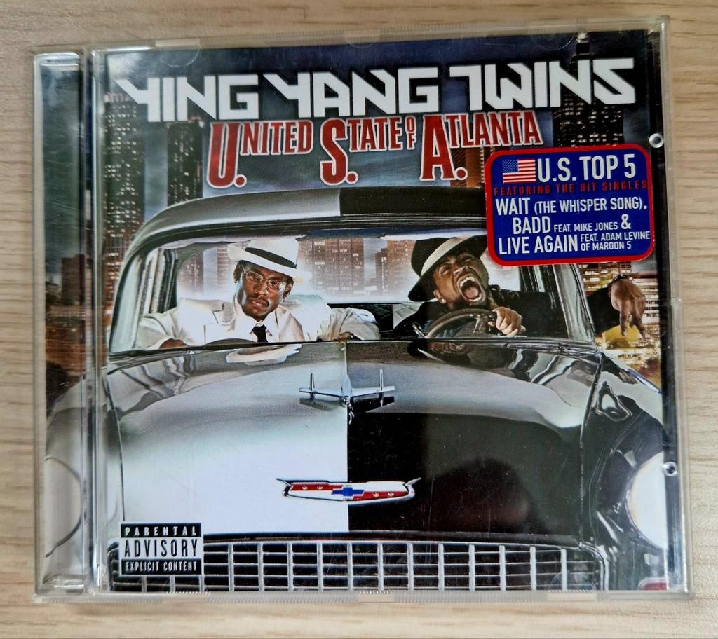 Ying Yang Twins - U.S.A. (United State of Atlanta) CD, Ophalen of Verzenden, 2000 tot heden, Zo goed als nieuw