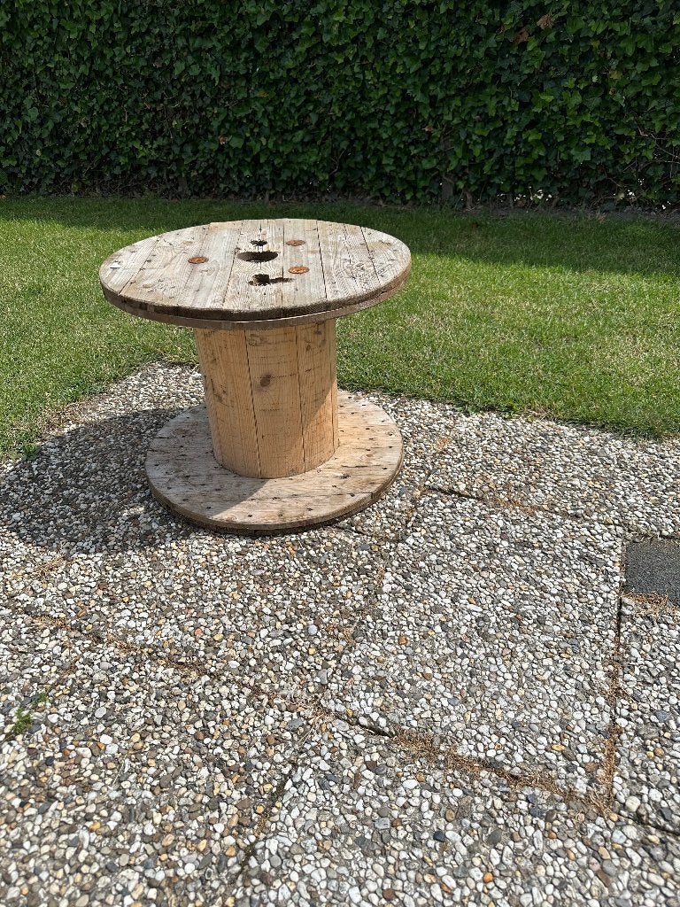 Houten haspel, Ophalen, Gebruikt