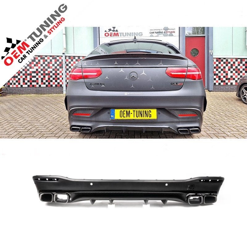 Diffuser voor GLE Coupé | C 292 | 63 AMG design | 15-22 |, Ophalen of Verzenden