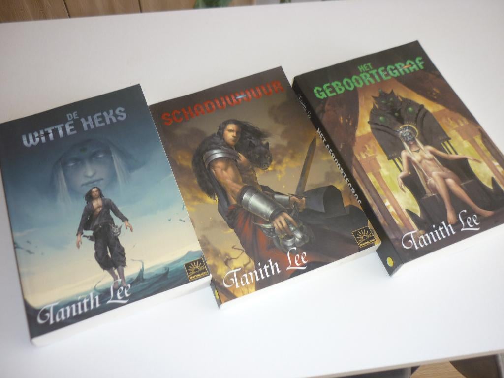 Tanith Lee: complete Geboortegraf trilogie, Verzenden, Gelezen