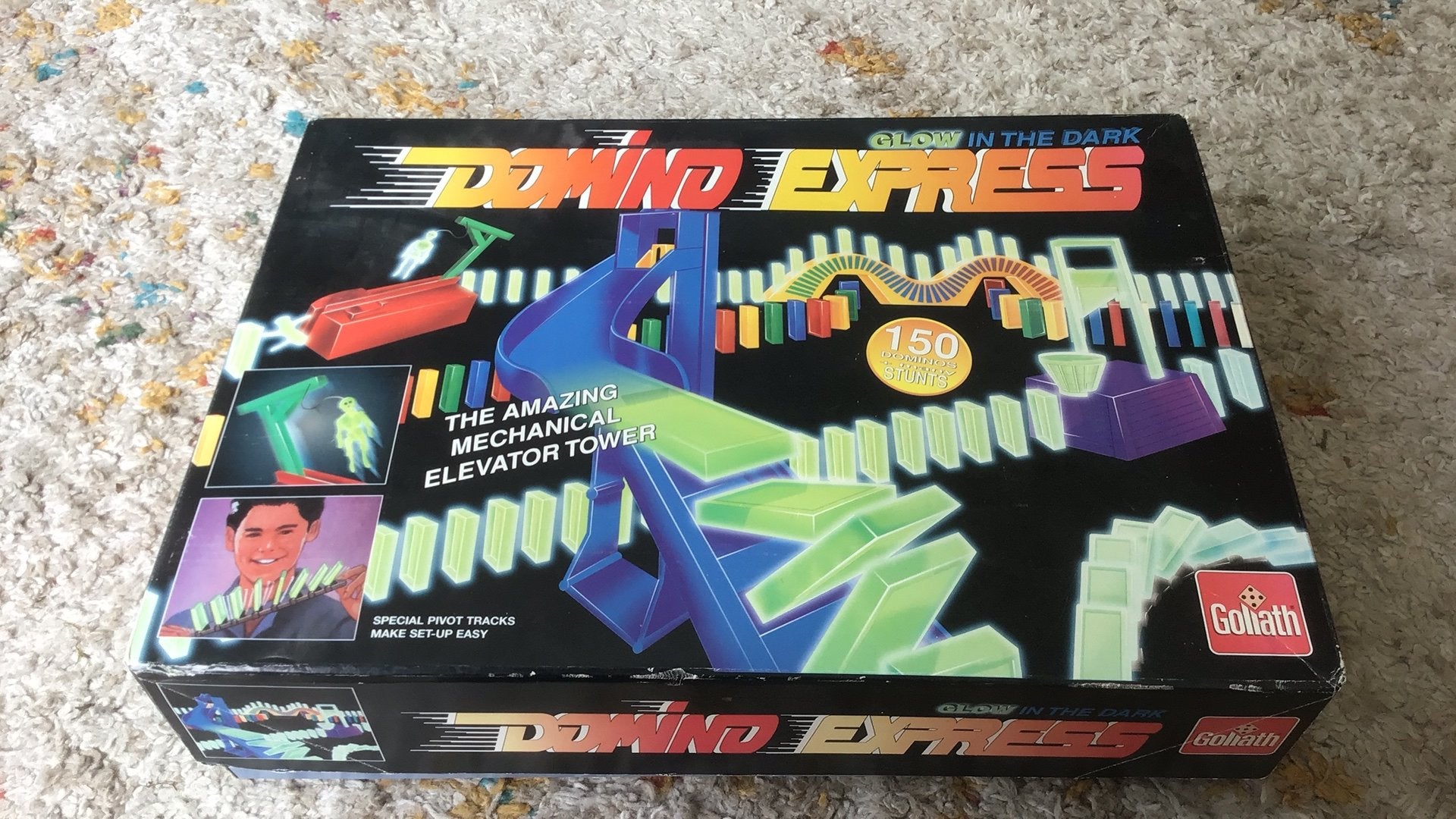 Glow in the dark domino, Ophalen of Verzenden, Zo goed als nieuw, Jongen of Meisje