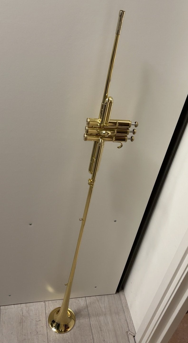 Amati ATR 393 Aïda trompet – compleet met koffer, Ophalen, Zo goed als nieuw, Bes-trompet, Met koffer