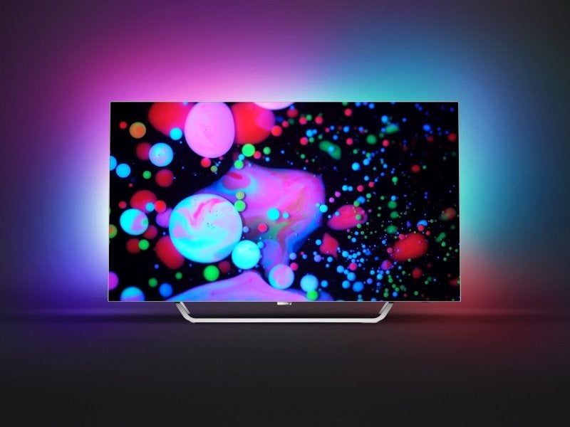 Philips OLED TV 55POS9002 met 3-zijdig Ambilight, Audio, Tv en Foto, Televisies, Gebruikt, OLED, 100 cm of meer, 4k (UHD), Philips