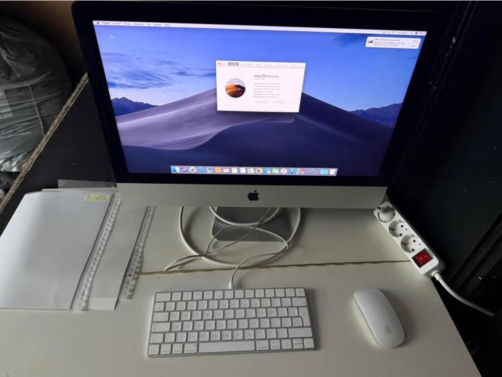 iMac 21,5 Retina 4K 2017 3,4 i5 Radeon Pro 560 |500GB SSD, Computers en Software, Apple Desktops, SSD, IMac, Ophalen of Verzenden