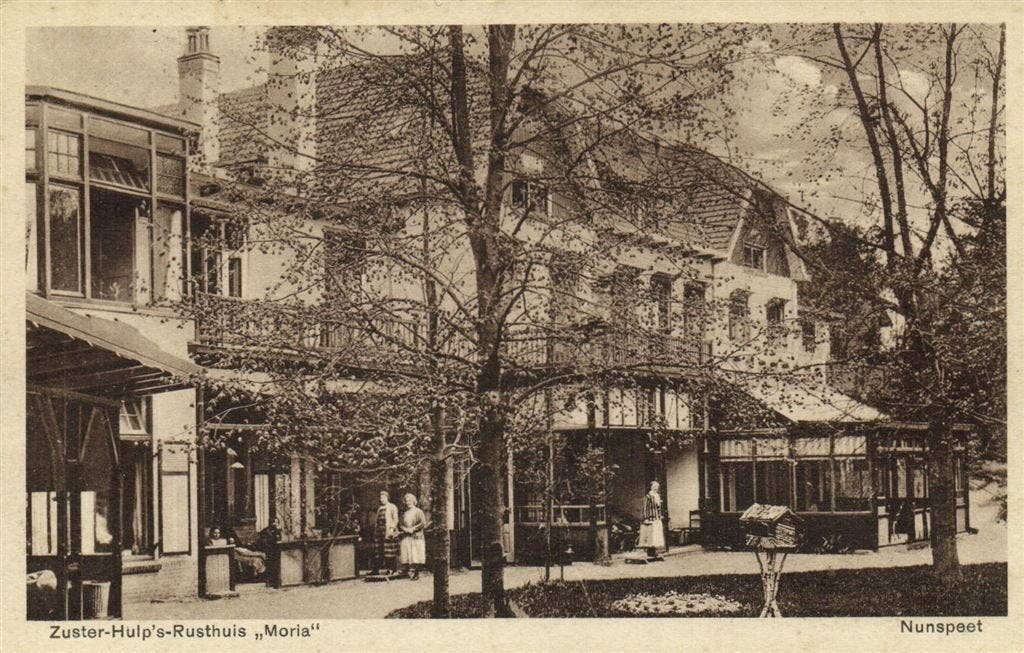 Zuster-Hulp s-Rusthuis Moria - Nunspeet - 1933 gelopen, Verzenden, 1920 tot 1940, Gelopen, Gelderland