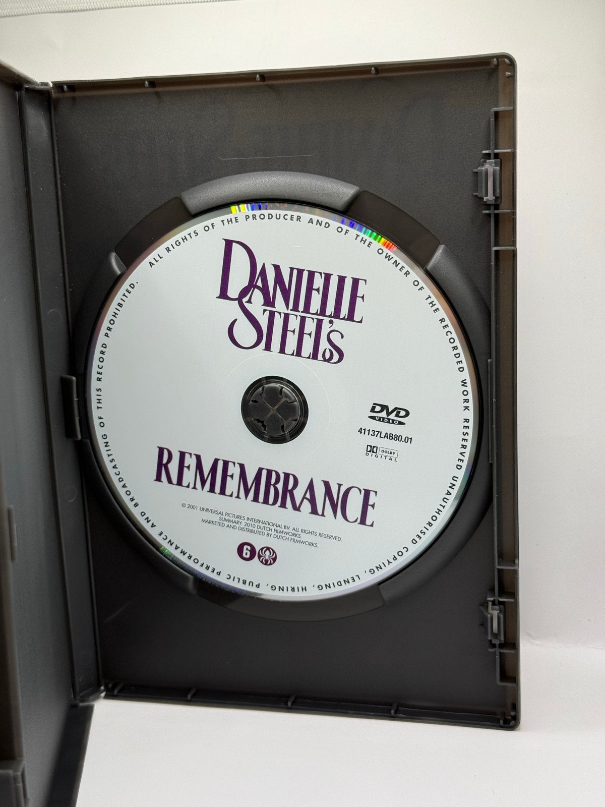 Danielle Steel's Remembrance DVD NLO, Cd's en Dvd's, Engels, Verzenden, Nederlands, Romantiek