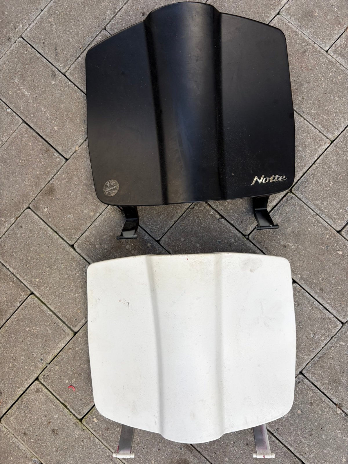 Vespa beenschild klepjes, Ophalen of Verzenden, Zo goed als nieuw