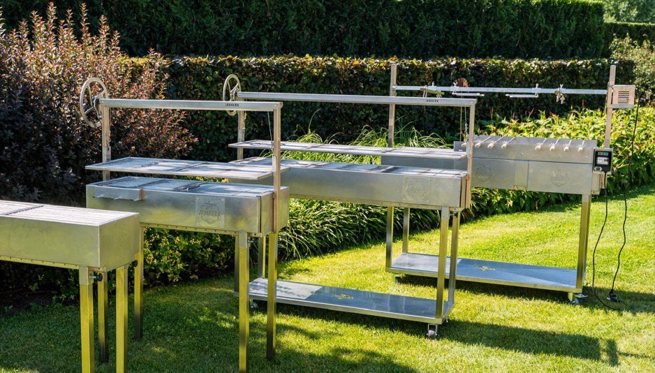 Robuuste RvS houtskool BBQ, Ophalen of Verzenden, Nieuw
