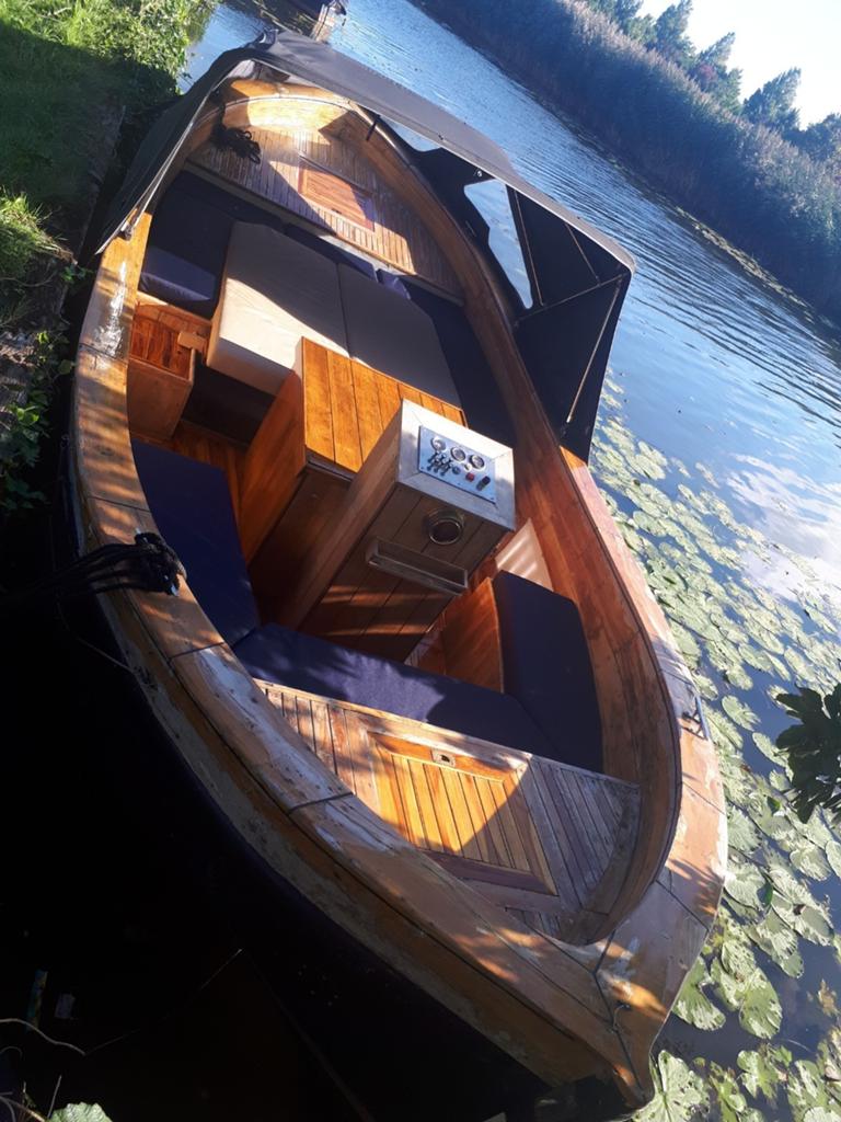 Prachtig klassieke sloep, Watersport en Boten, Ophalen, Zo goed als nieuw, Reddingssloep, Antifouling