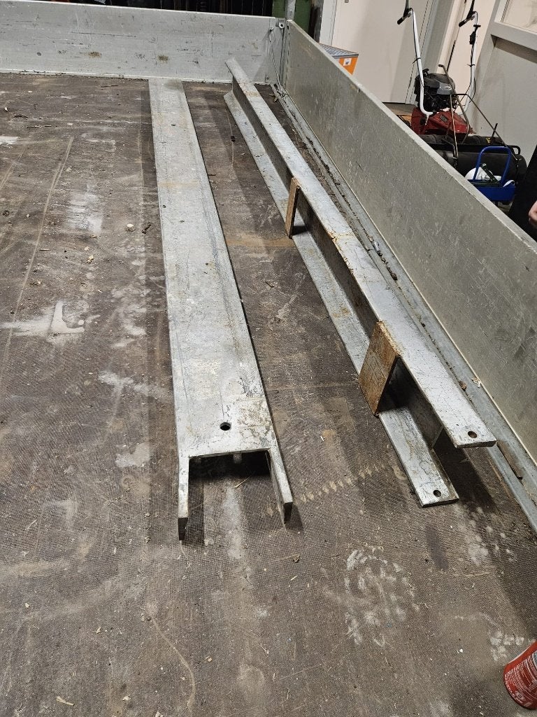 Verlenglepels overschuiflepels heftruck, Ophalen of Verzenden, Gebruikt
