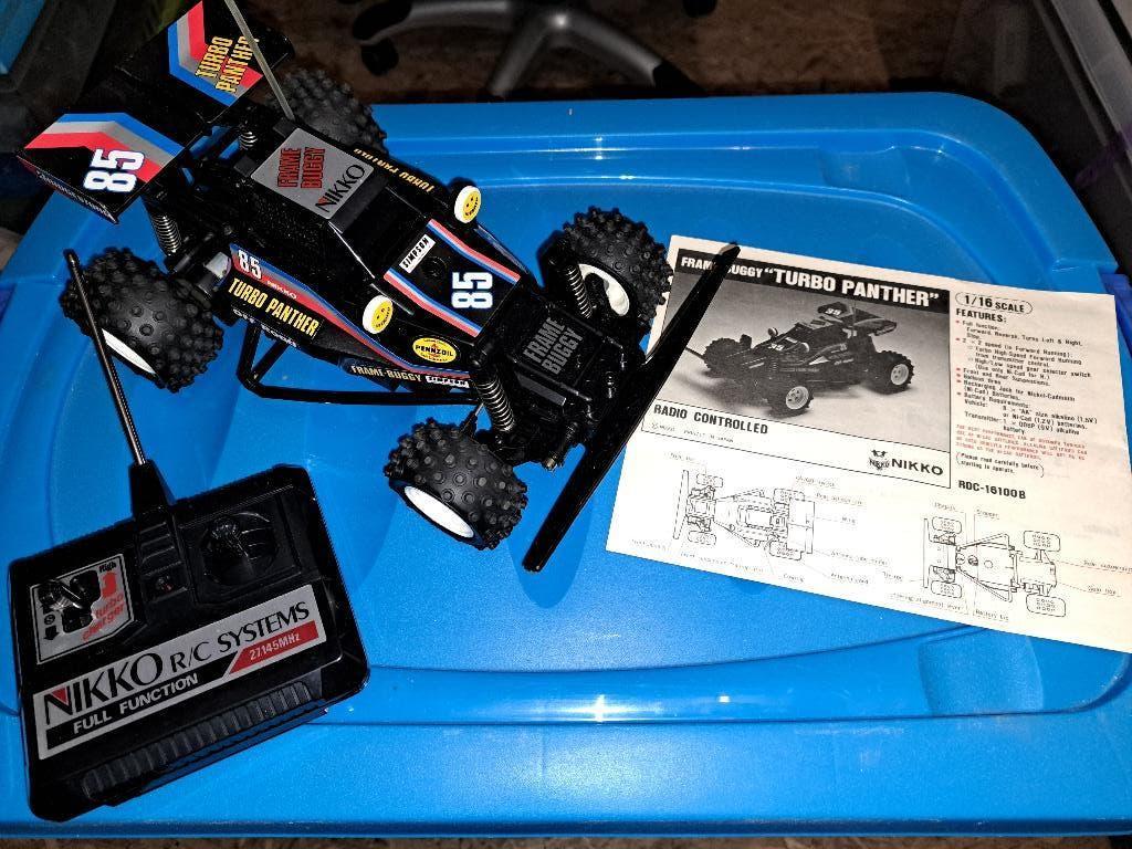 Nikko Turbo Panther 1986, Ophalen of Verzenden, Zo goed als nieuw, Overige schalen, Auto offroad