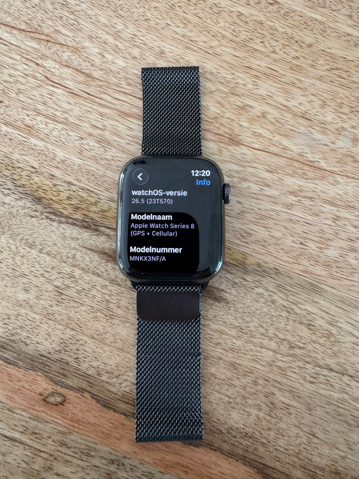 Apple Watch Series 8 (GPS + Cellular) 45mm, Ophalen, Hartslag, Zwart, IOS