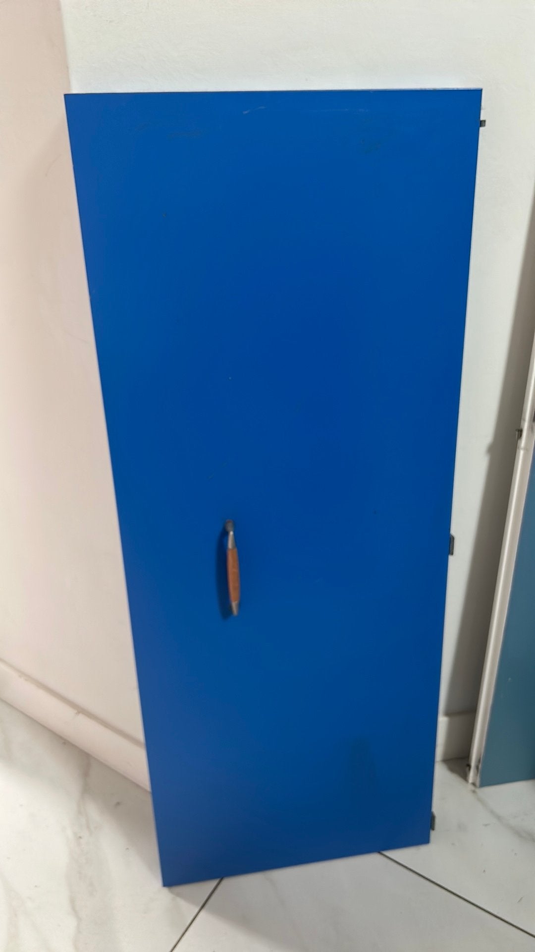 Lundia deuren blauw 120 x 50, Ophalen, Gebruikt