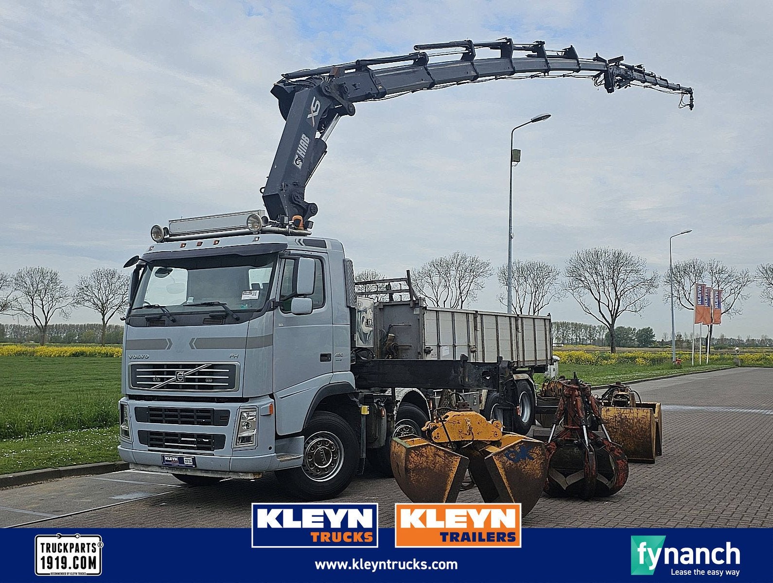 VOLVO FH 13.480 8x2 hiab 477e6 +jib, Automaat, Stoelverwarming, Bedrijf, Diesel