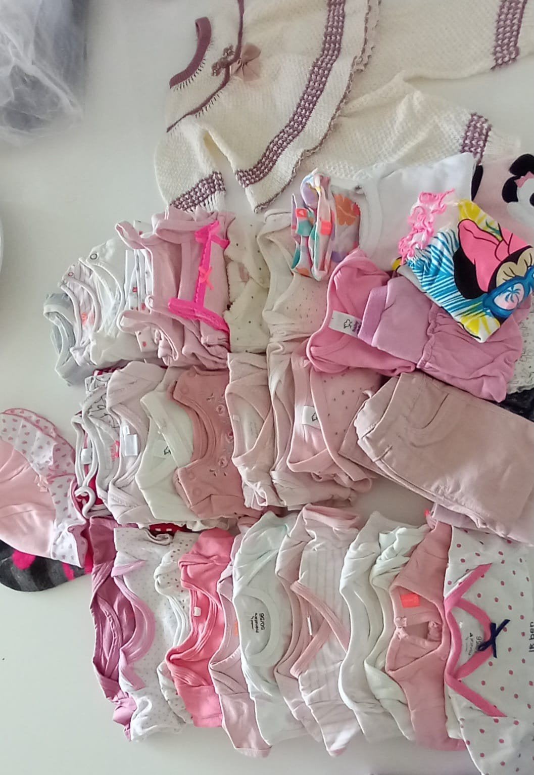 Groot kledingpakket babykleding (44 stuks) maat 50-62, Ophalen, Gebruikt, Maat 56